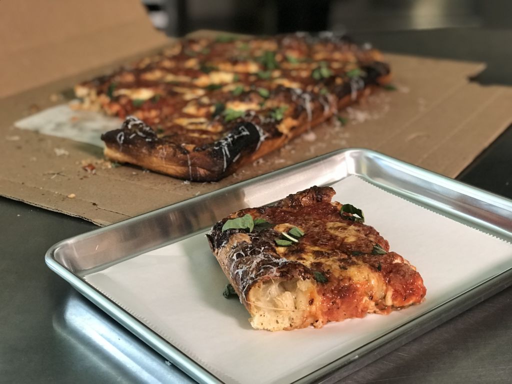 Sicilian Pizza (Deep Dish) 12 Square Slices